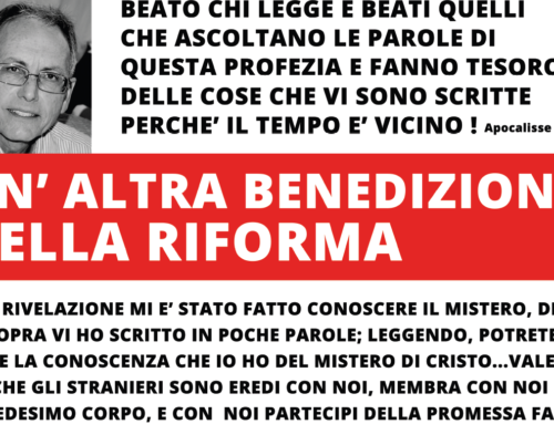 Un’altra benedizione della Riforma